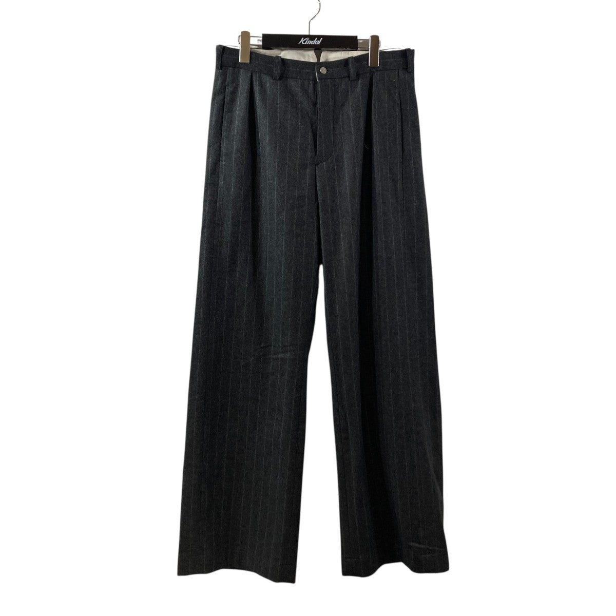 CINCH BACK BAGGY PANTSストライプバギーパンツ2522056M