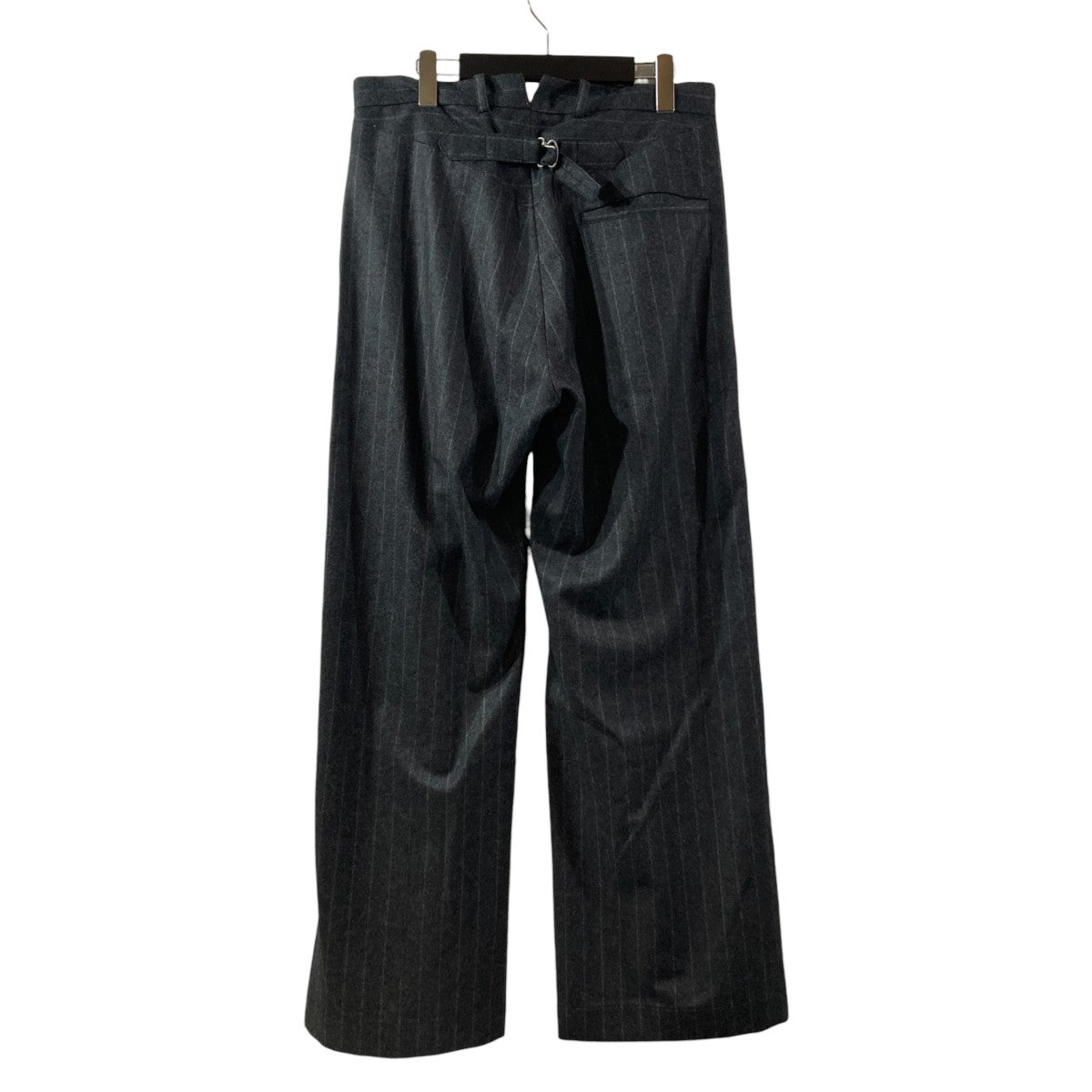 CINCH BACK BAGGY PANTSストライプバギーパンツ2522056M