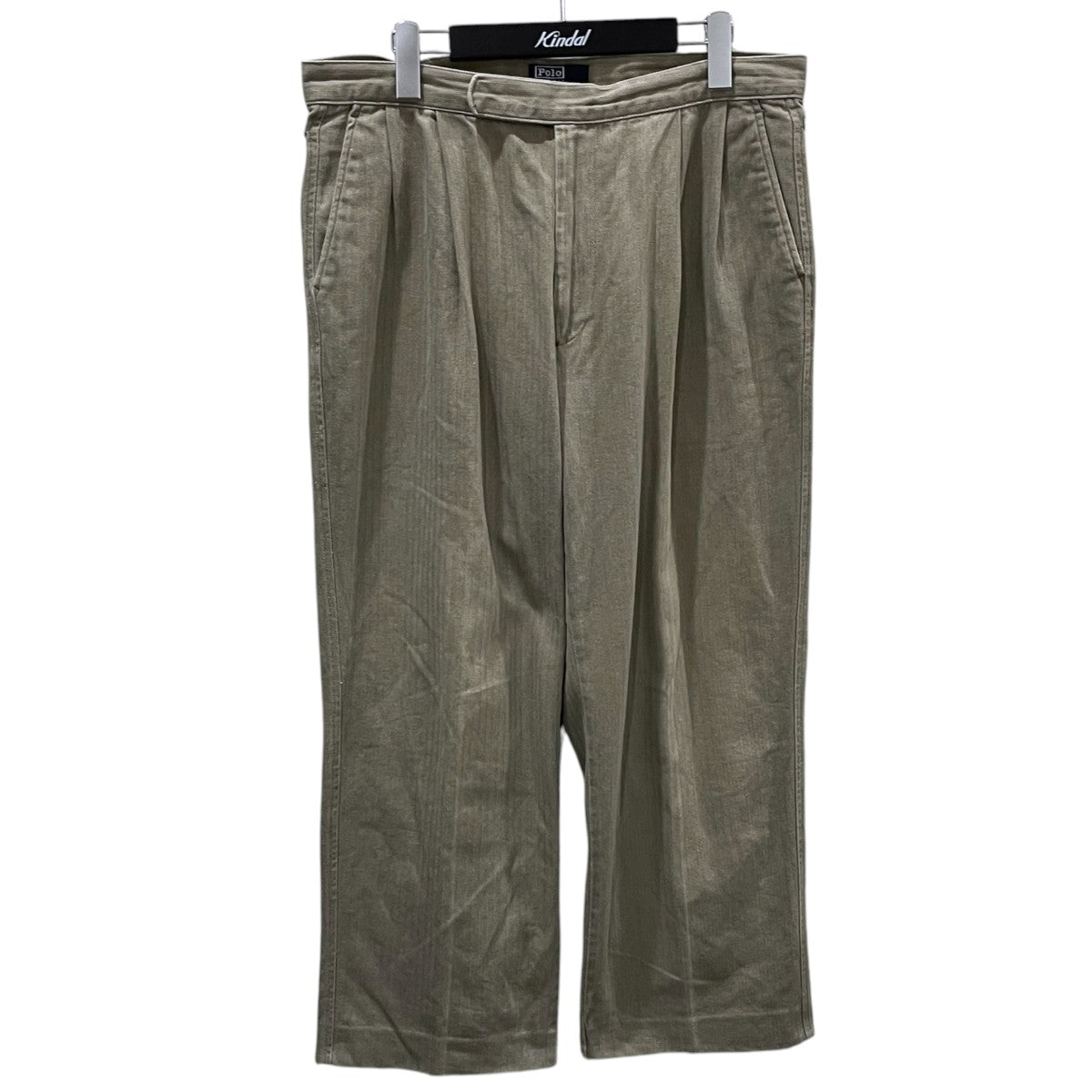 ヘリンボーンパンツ HERRINGBONE 2TUCK TROUSERS ヘリンボーンツータックトラウザーズ 42TALON MADE IN USA