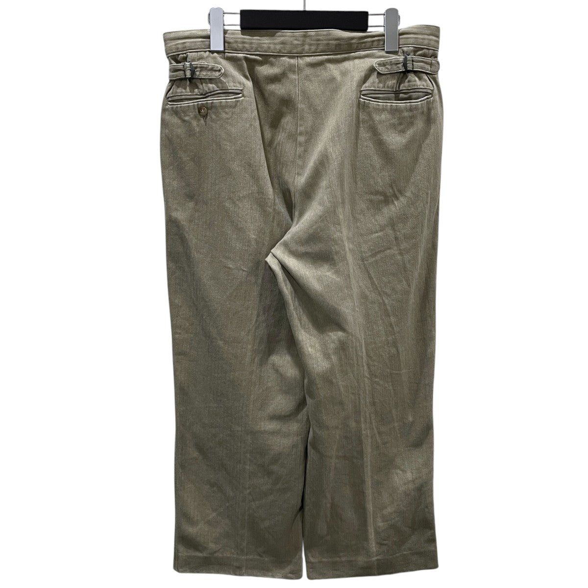 ヘリンボーンパンツ HERRINGBONE 2TUCK TROUSERS ヘリンボーンツータックトラウザーズ 42TALON MADE IN USA
