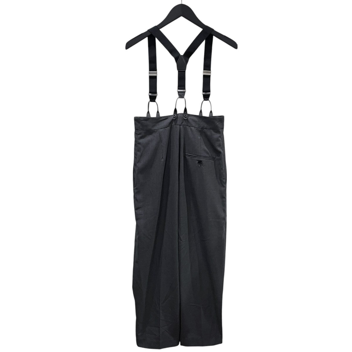 24SS サスペンダーパンツ TW BACK SATEEN SUSPENDER TROUSERS バックサテンサスペンダートラウザーズ 8814-299-0180