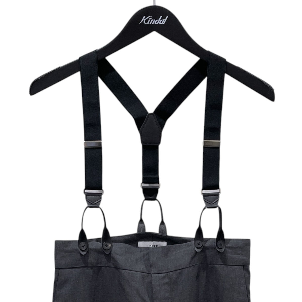 24SS サスペンダーパンツ TW BACK SATEEN SUSPENDER TROUSERS バックサテンサスペンダートラウザーズ 8814-299-0180