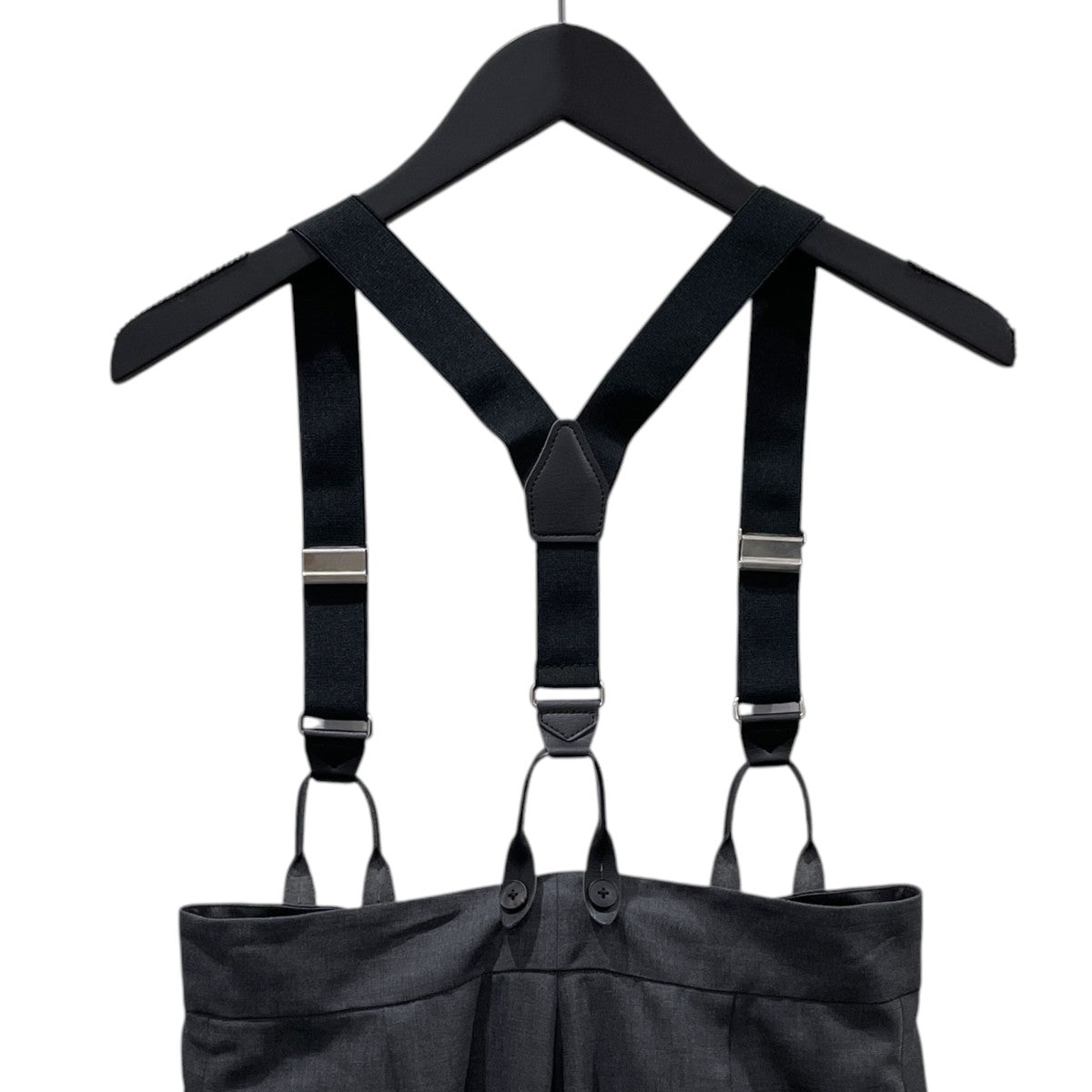 24SS サスペンダーパンツ TW BACK SATEEN SUSPENDER TROUSERS バックサテンサスペンダートラウザーズ 8814-299-0180