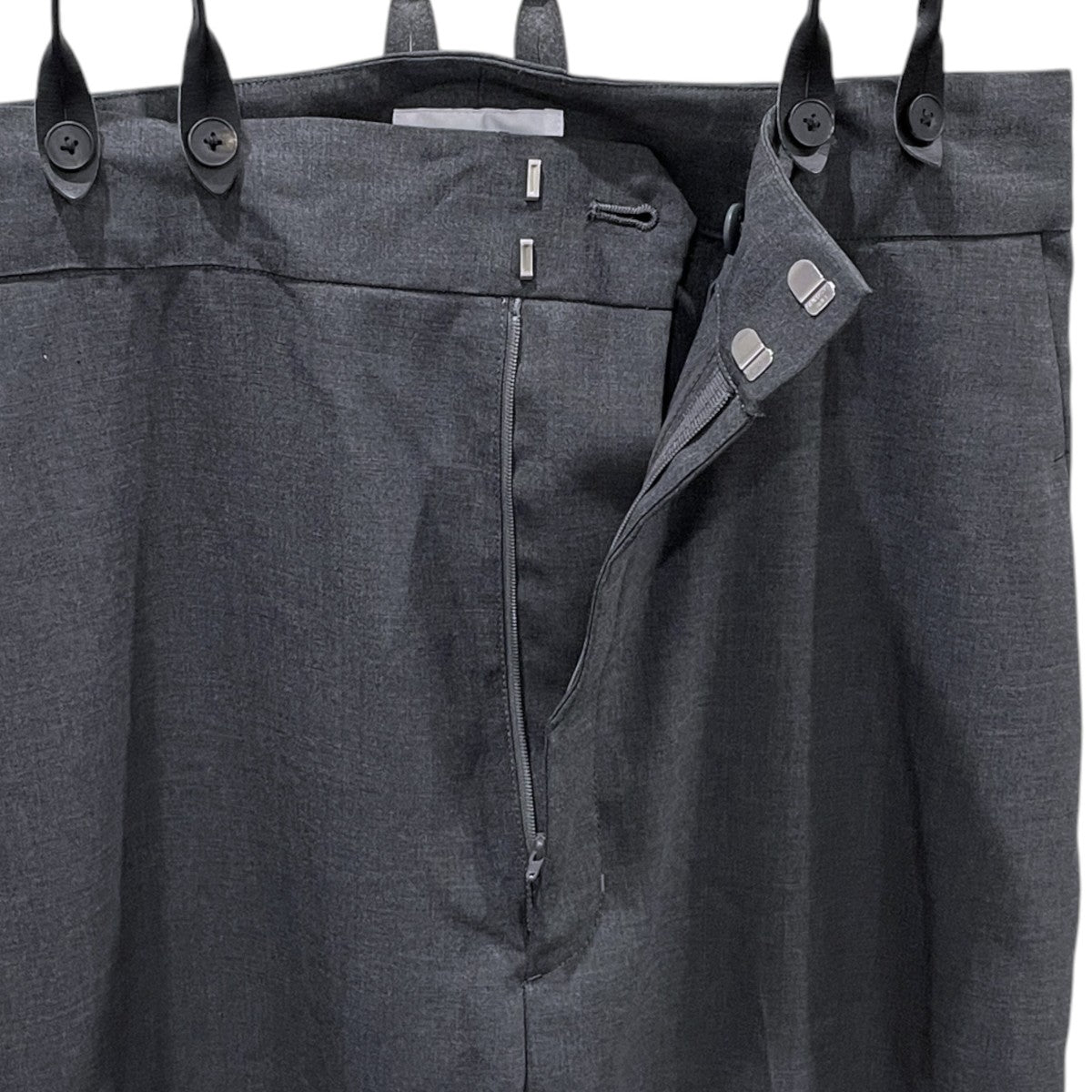 24SS サスペンダーパンツ TW BACK SATEEN SUSPENDER TROUSERS バックサテンサスペンダートラウザーズ 8814-299-0180