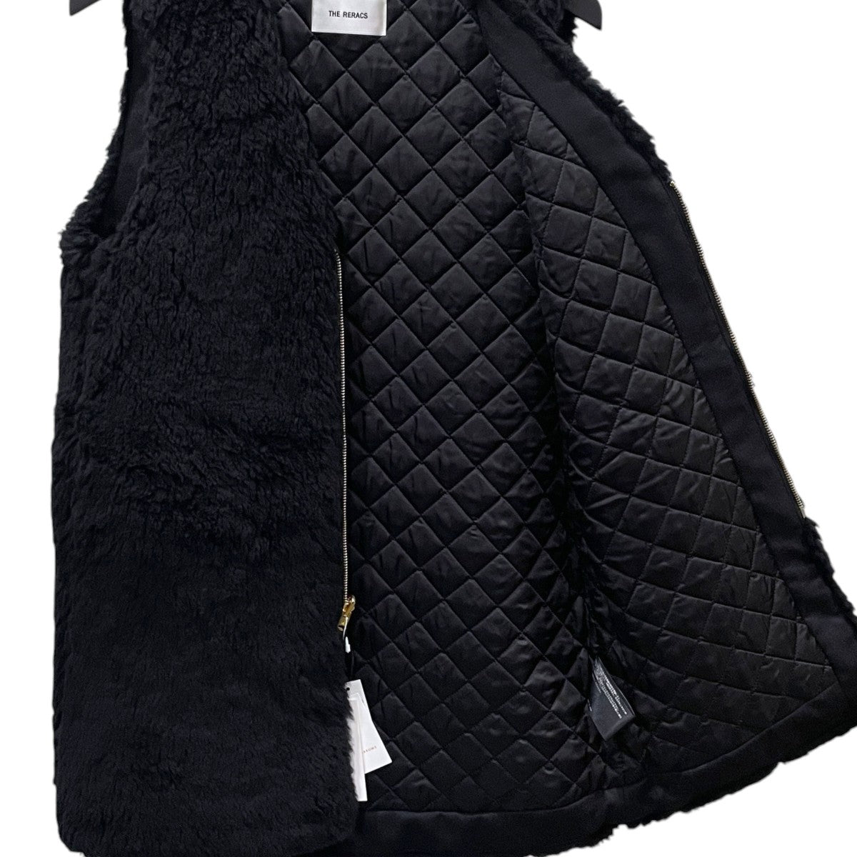 23AW 中綿ジップアップファーベスト BOA VEST ボアベスト 23FW-RECT-134L