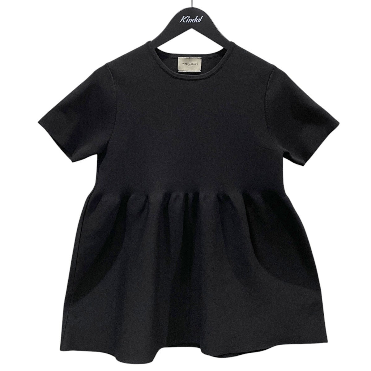 23SS ペプラム半袖ニットセーター P PEPLUM SHORT SLEEVE KNIT ピーペプラムショートスリーブニット 1518-106-1719