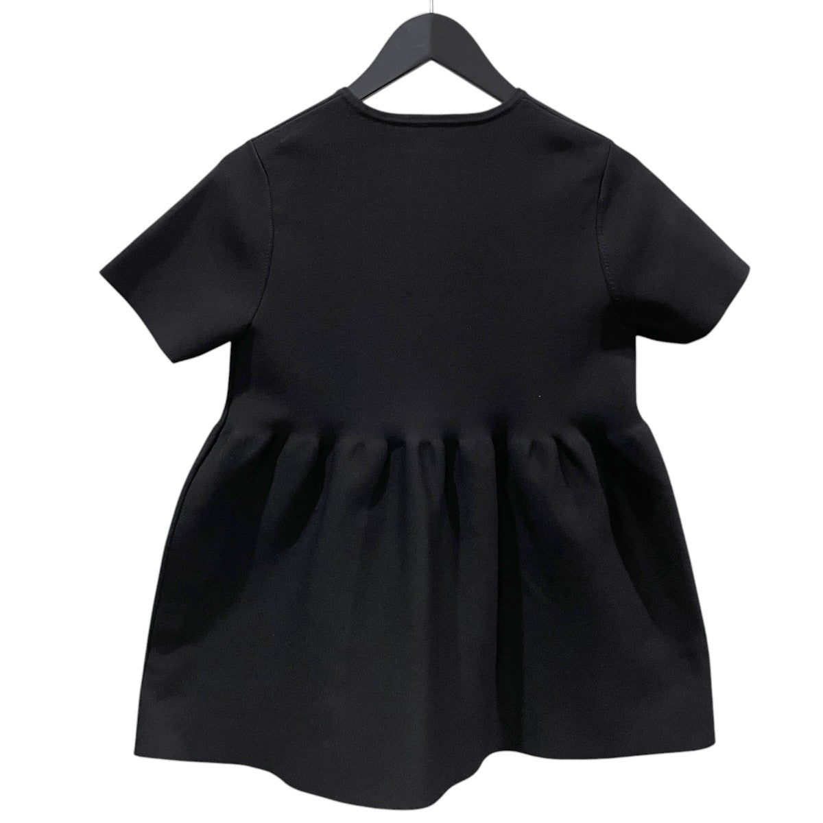 23SS ペプラム半袖ニットセーター P PEPLUM SHORT SLEEVE KNIT ピーペプラムショートスリーブニット 1518-106-1719