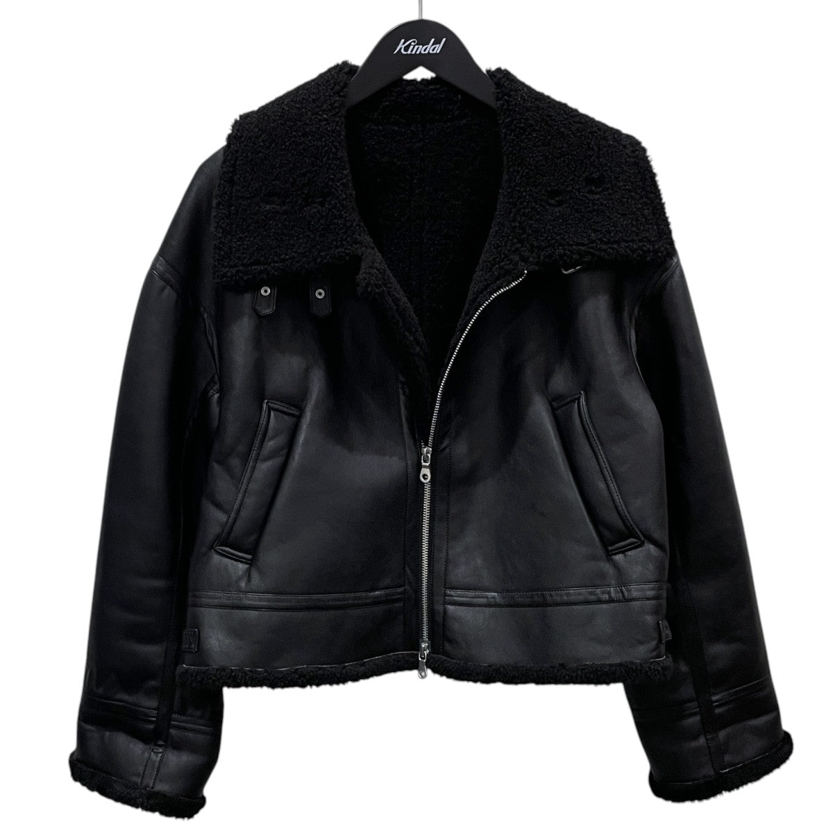 23AW フェイクムートンボマージャケット FAKE MOUTON BOMBER JACKET 1525-199-4531
