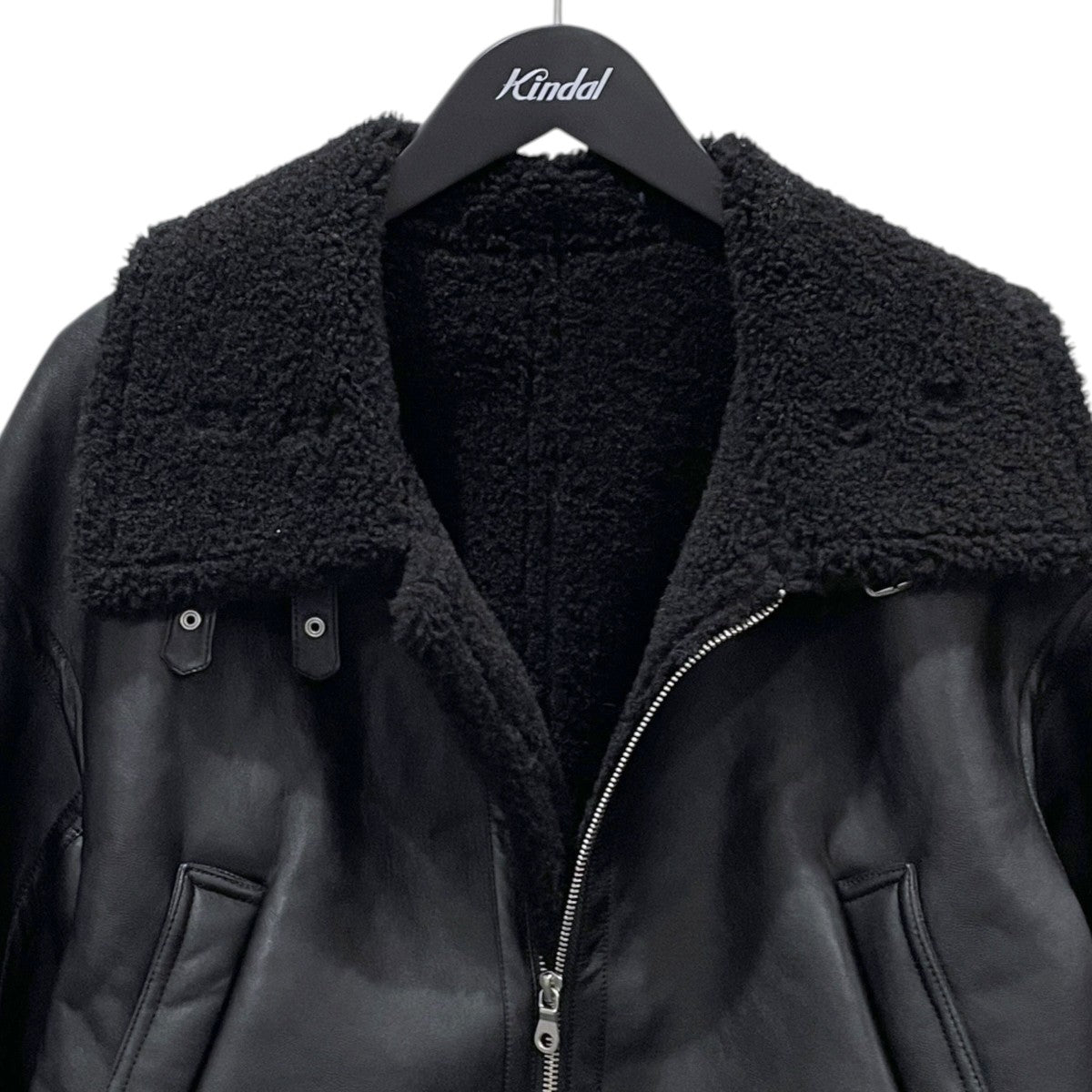 23AW フェイクムートンボマージャケット FAKE MOUTON BOMBER JACKET 1525-199-4531