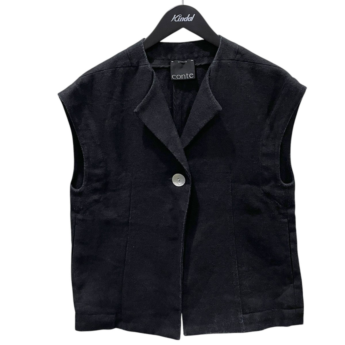25SS リネンシルクジレ Linen Silk Gilet 8522-144-0011
