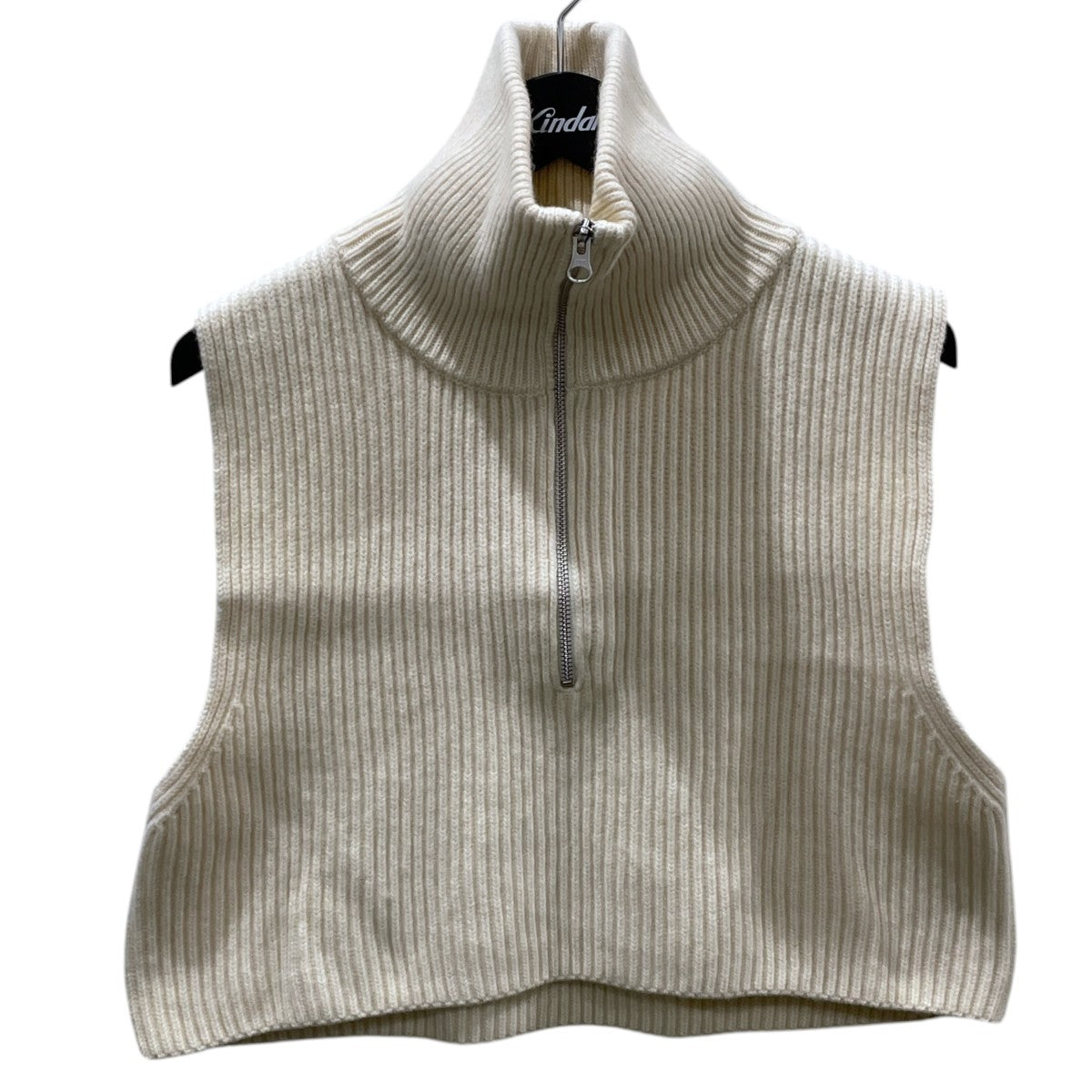 23AW ハーフジップニットベスト Halfzip Knit Vest 12320509