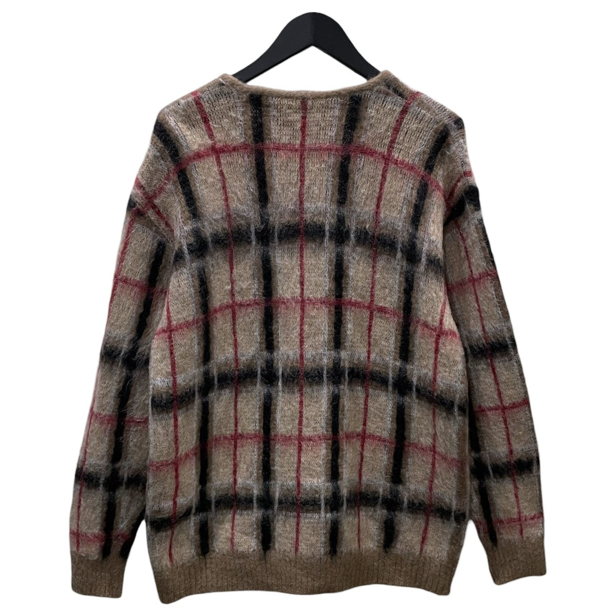Needles チェック柄モヘヤカーディガン Mohair Cardigan - Check LQ453 古着・中古-2枚目のアイテム画像
