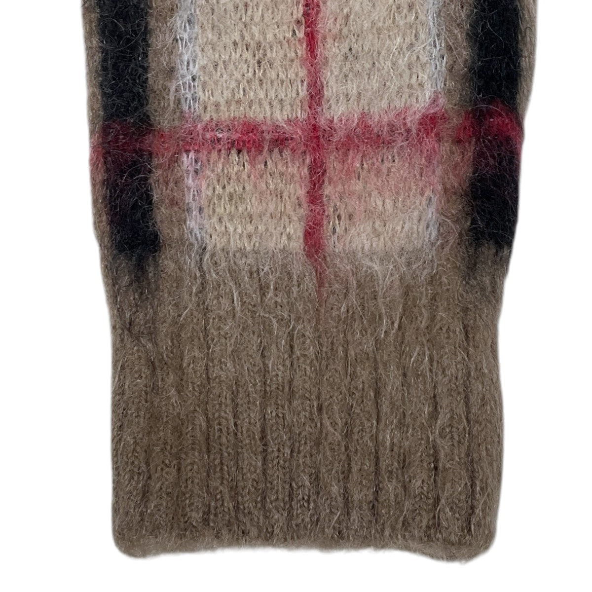 Needles チェック柄モヘヤカーディガン Mohair Cardigan - Check LQ453 古着・中古-4枚目のアイテム画像