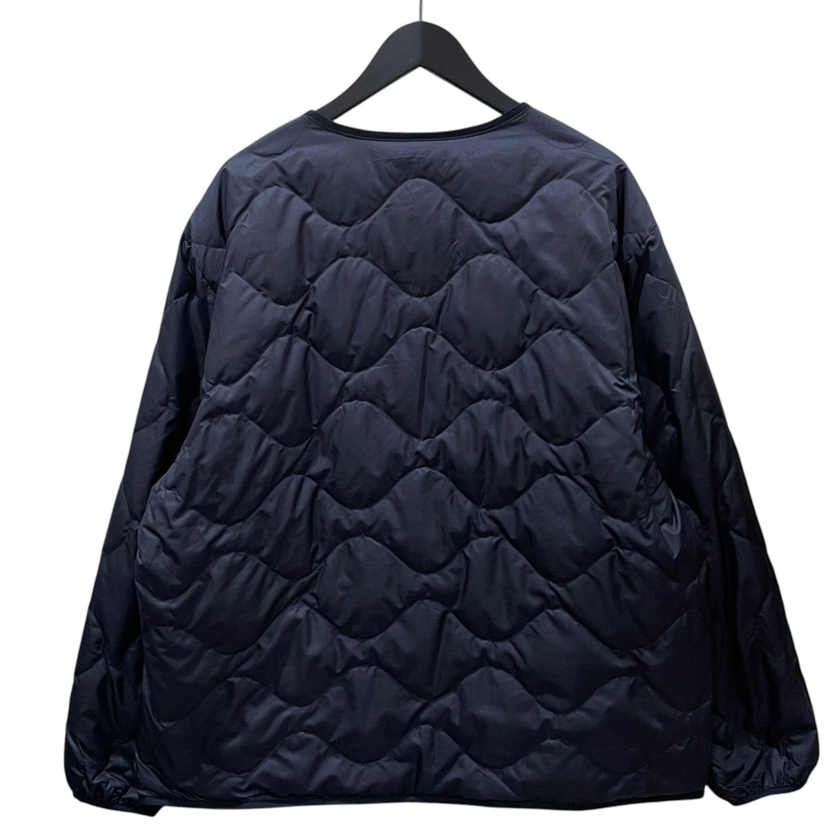 nanamica リバーシブルノーカラーダウンジャケット Reversible Down Cardigan リバーシブルダウンカーディガン SUAF361 古着・中古-4枚目のアイテム画像