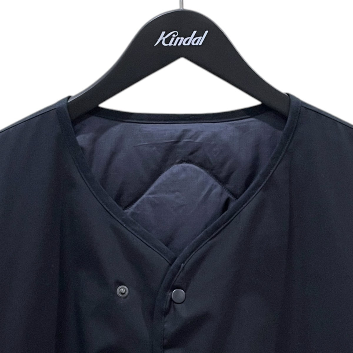 nanamica リバーシブルノーカラーダウンジャケット Reversible Down Cardigan リバーシブルダウンカーディガン SUAF361 古着・中古-5枚目のアイテム画像