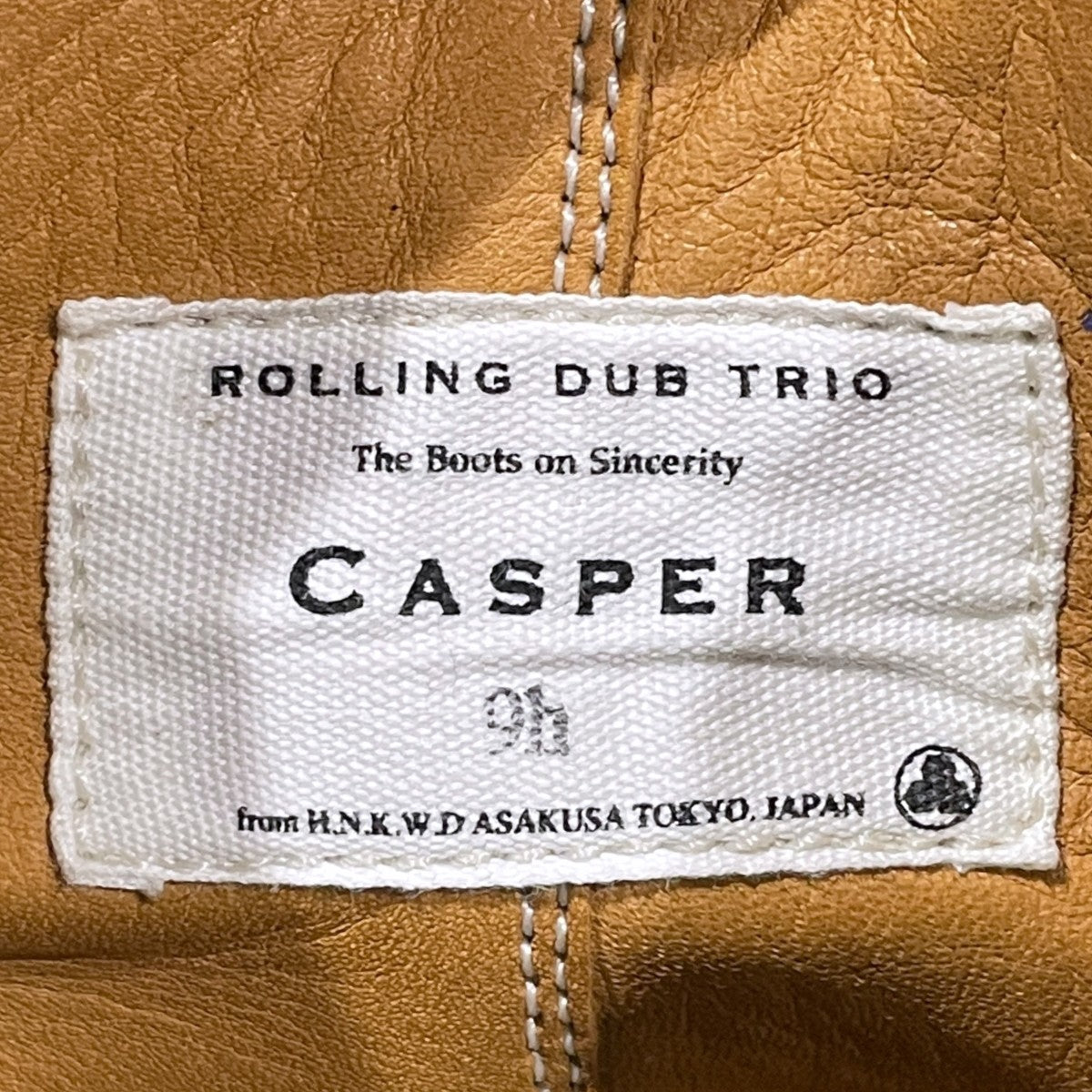 サイドジップレザーブーツ CASPER キャスパー RDT-A14
