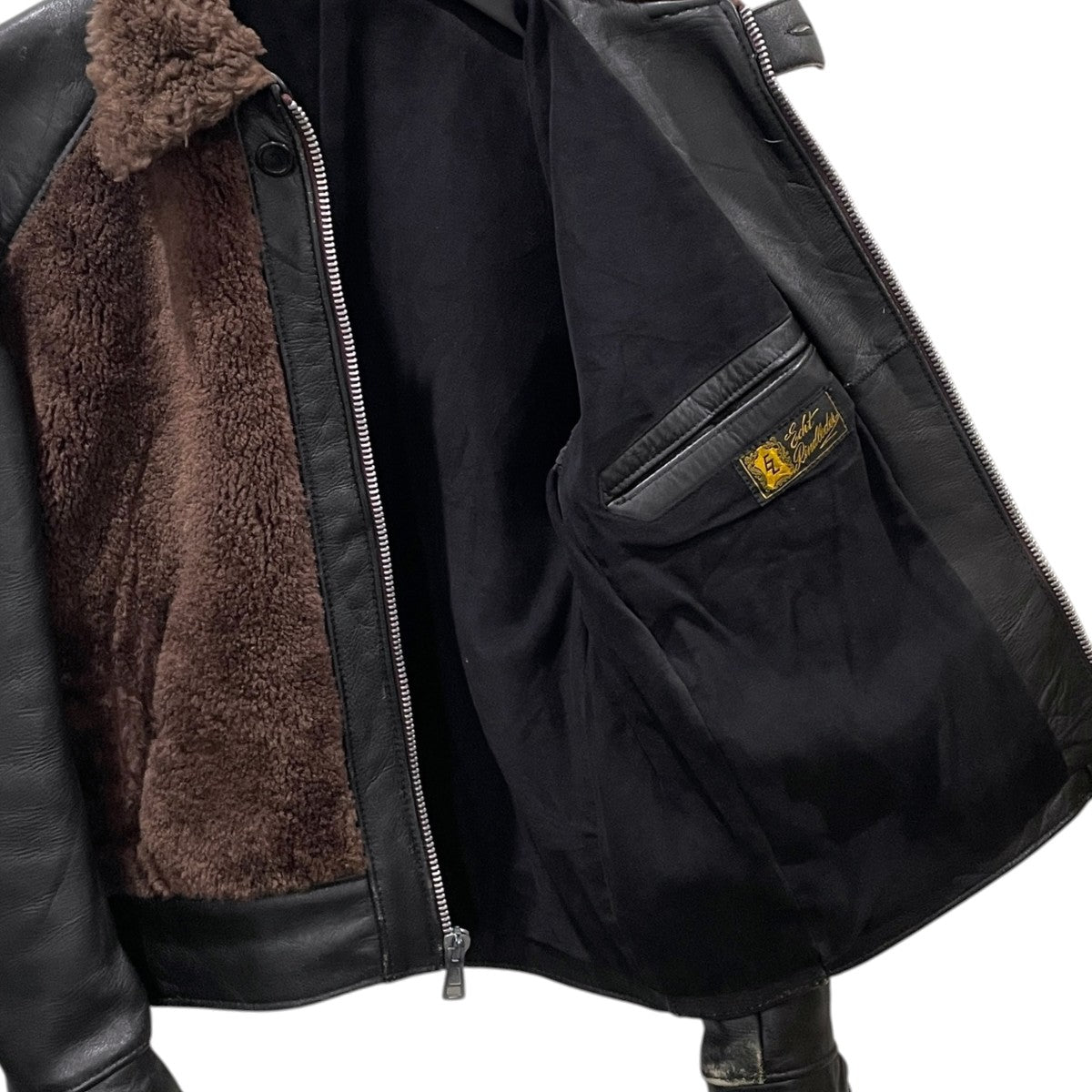 70〜80s レザームートンジャケット Grizzly Jacket グリズリージャケット