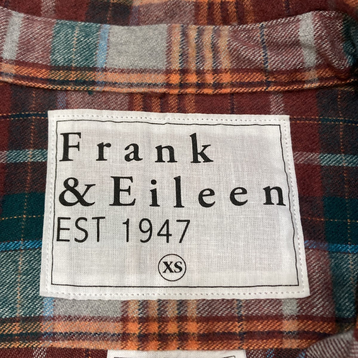 Frank＆Eileen チェックネルシャツ4210700290 古着・中古-5枚目のアイテム画像
