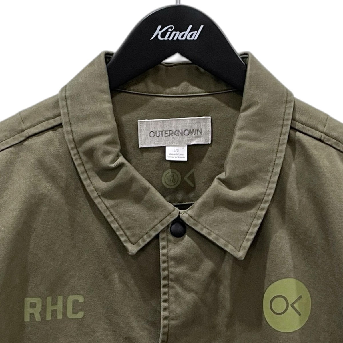 OUTERKNOWN×RHC Ron Herman コーチジャケット Chore Jacket チョアジャケット 大阪限定 4220400267 古着・中古-3枚目のアイテム画像