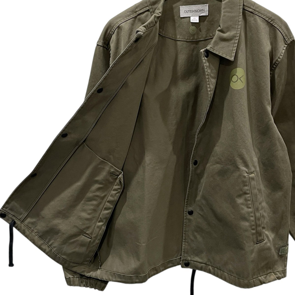OUTERKNOWN×RHC Ron Herman コーチジャケット Chore Jacket チョアジャケット 大阪限定 4220400267 古着・中古-4枚目のアイテム画像
