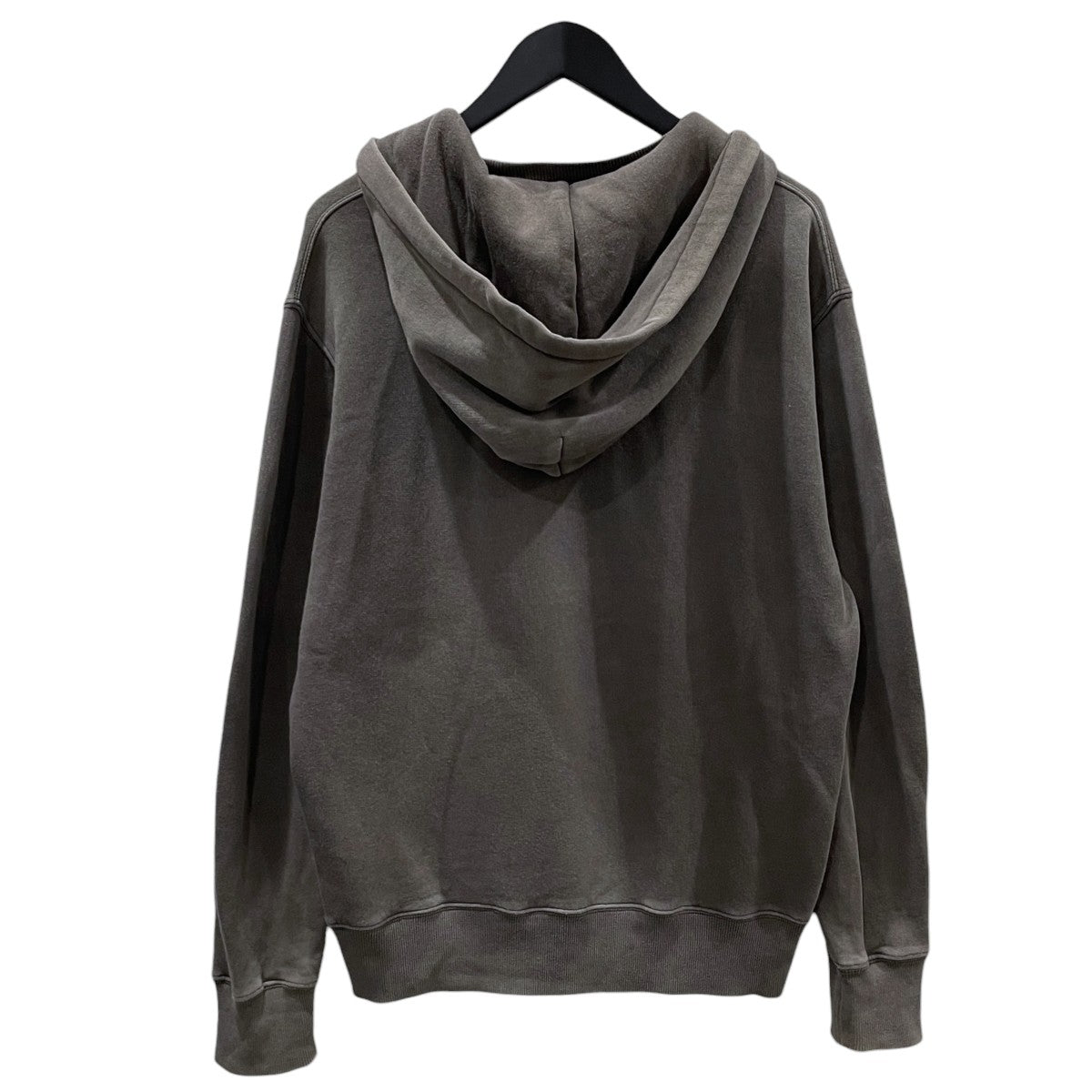 RRL 裏起毛ロゴプリント後付けフードパーカー LOGO FLEECE HOODIE ロゴフリースフーディ 古着・中古-2枚目のアイテム画像