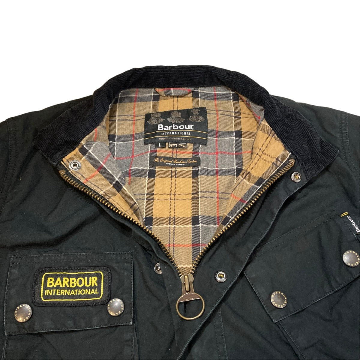INTERNATIONAL SLIM WAXオイルジャケットMWX0958BK91
