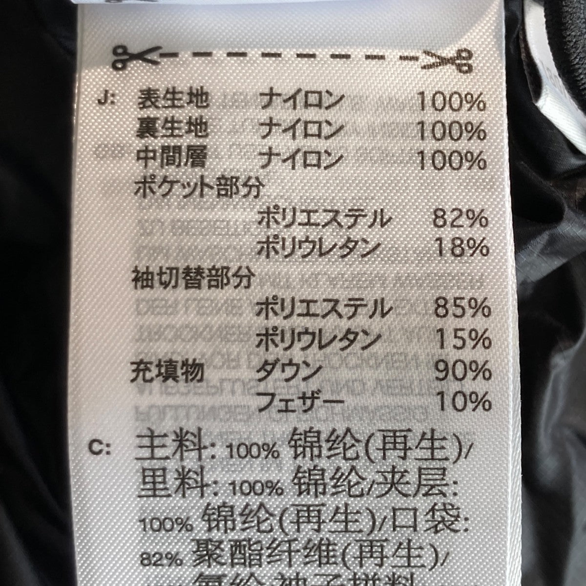 M Y3 AOP PUFFER JACKETダウンジャケットKA2364