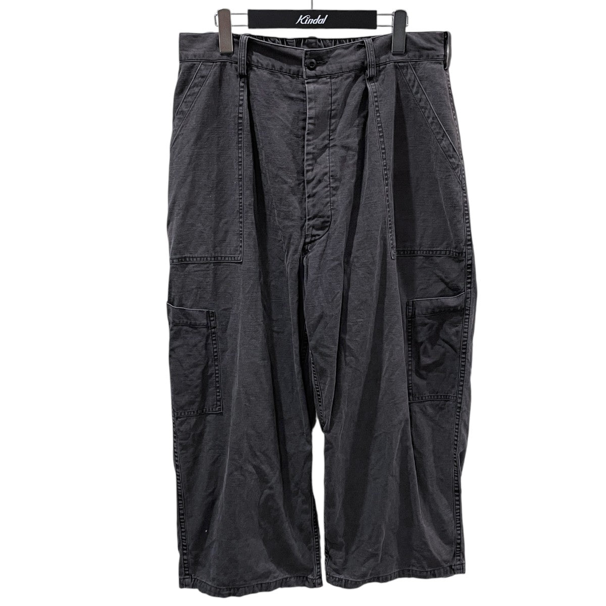 25SS 硫化染めベイカーパンツ UTILITY EASY PANTS ユーティリティーイージーパンツ WRD5127