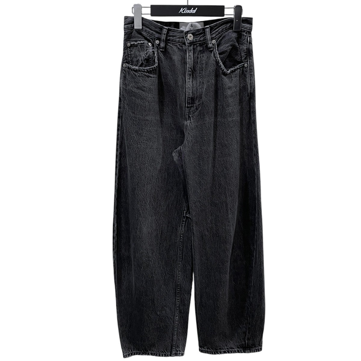 Curensology(カレンソロジー) 加工カーヴィーデニムパンツ Curvy Denim