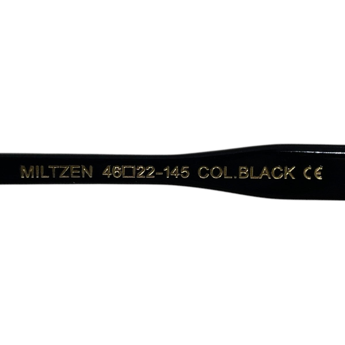 MOSCOT(モスコット) 眼鏡 MILTZEN ミルゼン フレーム：ブラック サイズ