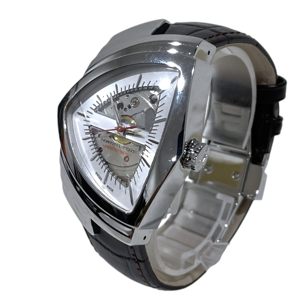 HAMILTON 腕時計 Ventura Open Heart Aut ベンチュラオープンハートオート H245150 古着・中古-1枚目のアイテム画像