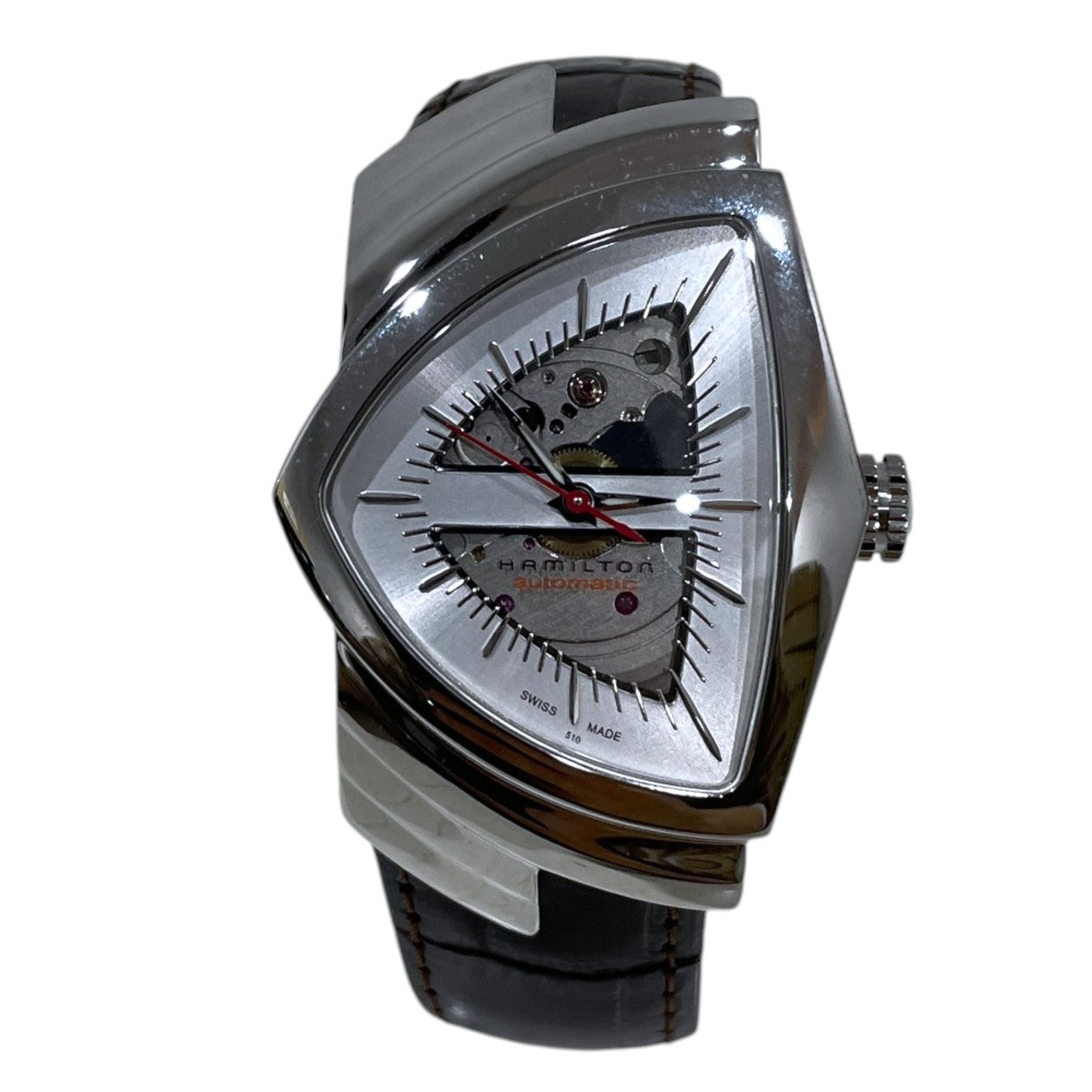 HAMILTON 腕時計 Ventura Open Heart Aut ベンチュラオープンハートオート H245150 古着・中古-2枚目のアイテム画像