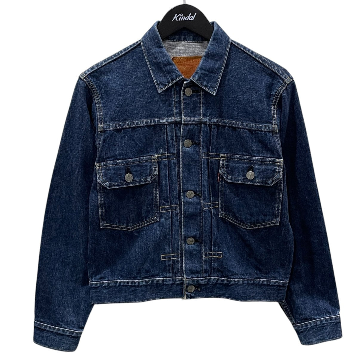 levis デニムジャケット 71507-XX BIG E 日本製 ボタン裏J02 古着・中古-1枚目のアイテム画像