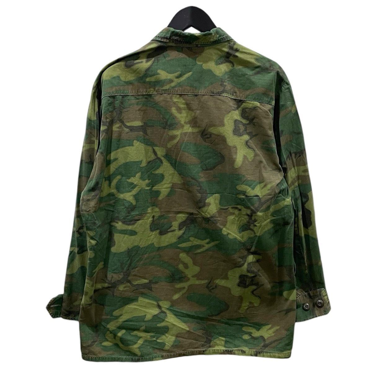 US ARMY カモフラ柄ミリタリージャケット COAT， MAN’S， CAMOUFLAGE COTTON W／R POPLIN RIP-STOP CLASS 2 8415-945-7656 古着・中古-2枚目のアイテム画像