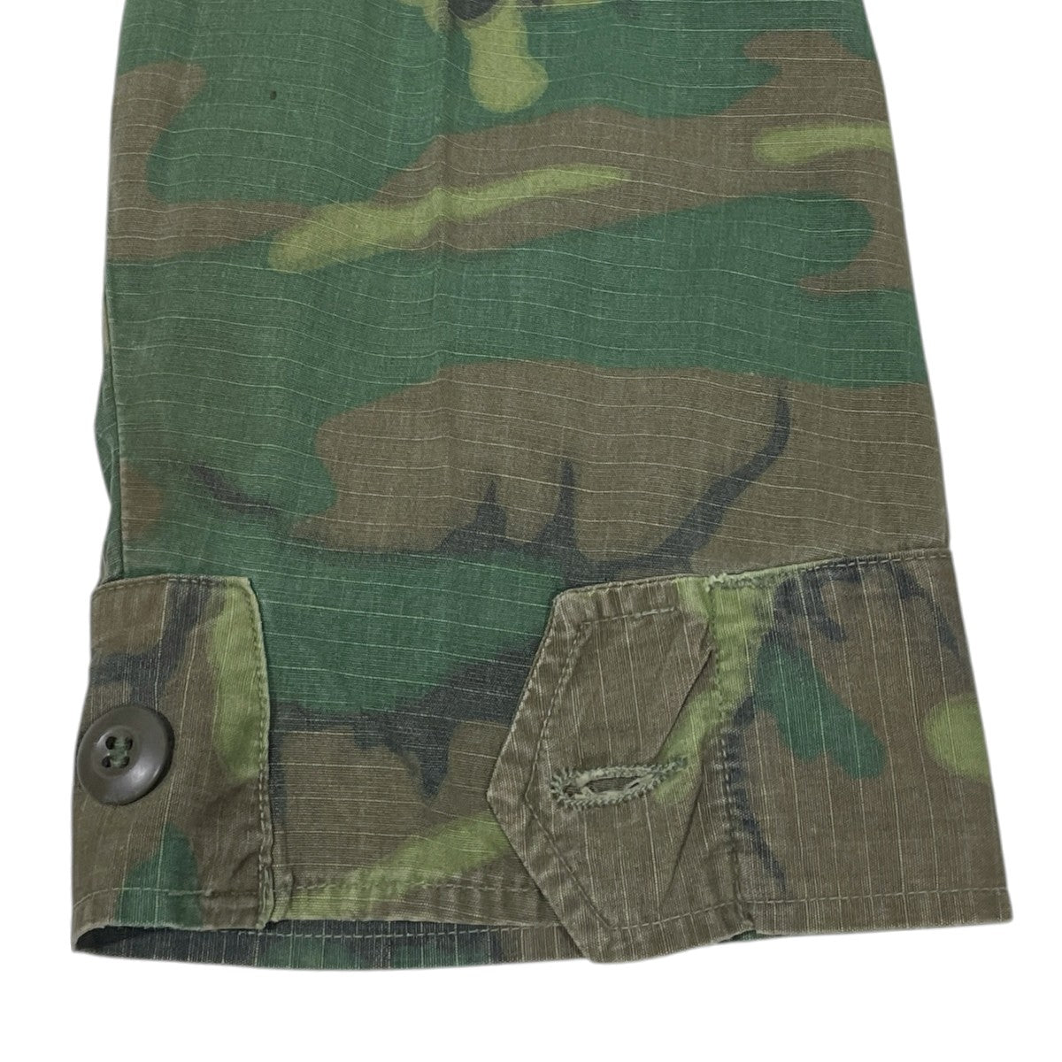 US ARMY カモフラ柄ミリタリージャケット COAT， MAN’S， CAMOUFLAGE COTTON W／R POPLIN RIP-STOP CLASS 2 8415-945-7656 古着・中古-4枚目のアイテム画像
