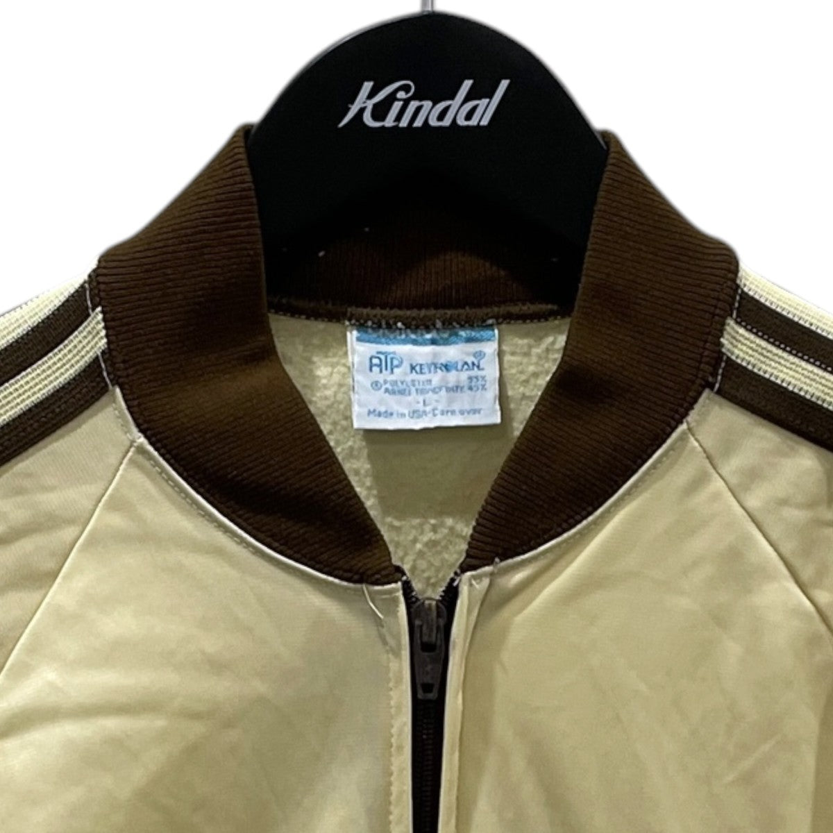 80s ジップアップジャケット ATP KEYROLAN Track Jacket エーティーピー キーローラン トラックジャケット MADE IN USA