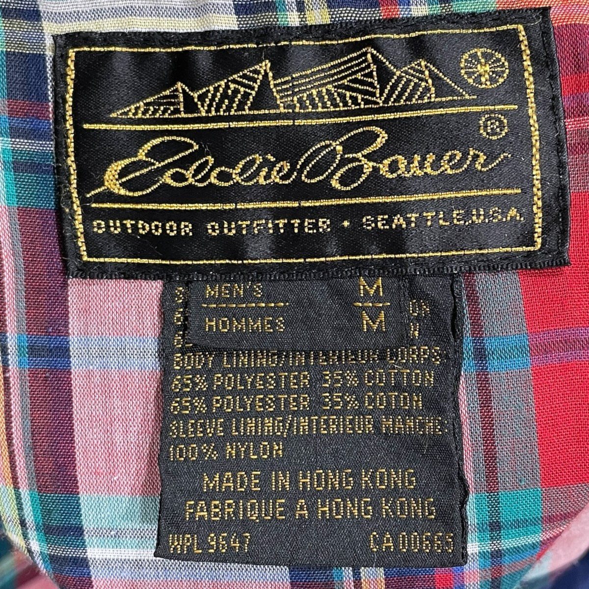 スイングトップジャケット Harrington Jacket ハリントンジャケット MADE IN HONG KONG 香港製