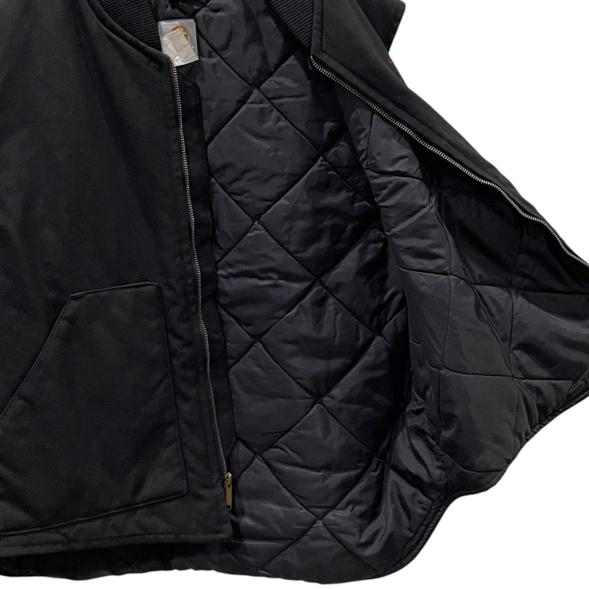 CarHartt(カーハート) ジップアップベスト ブラック サイズ 不明