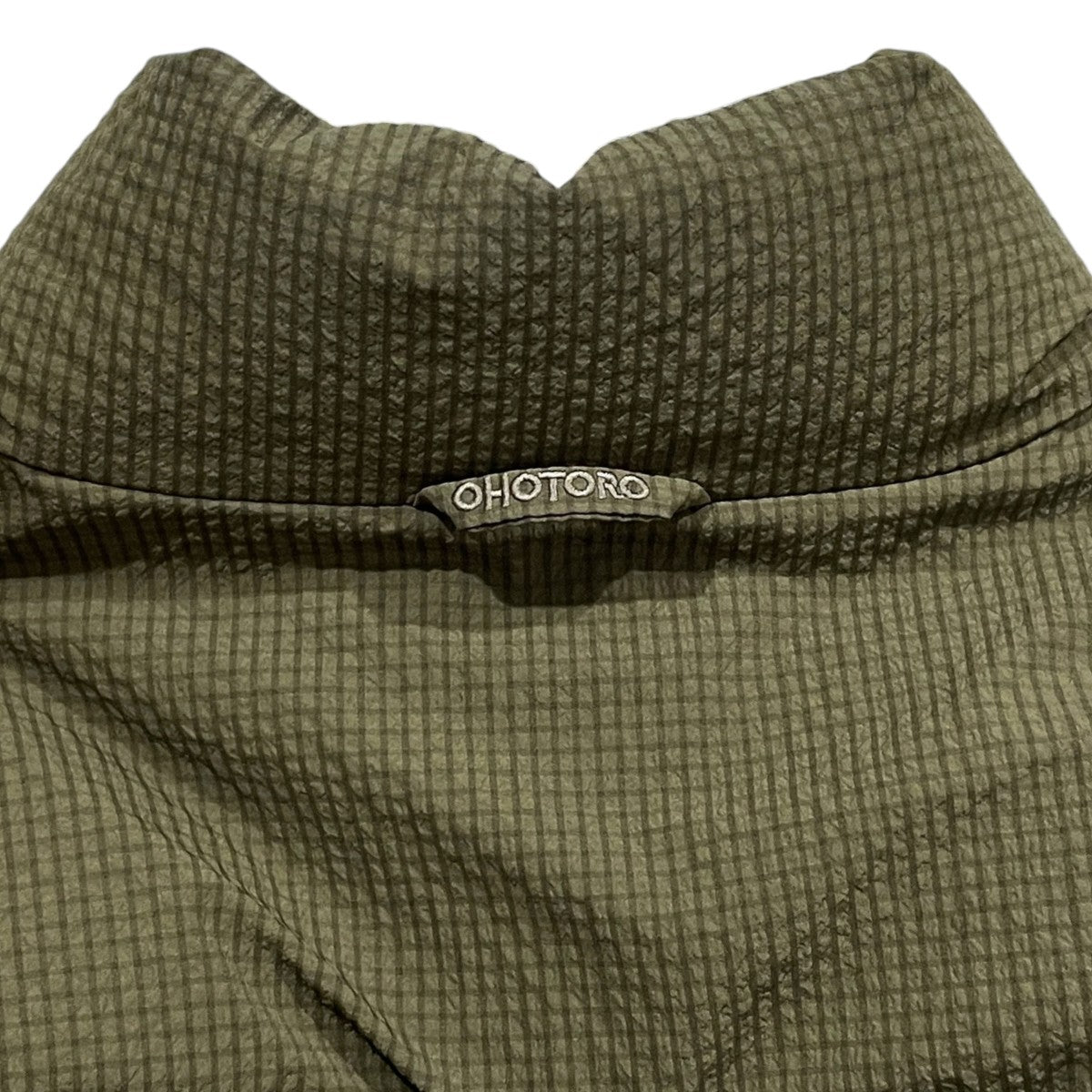 OHOTORO(オオトロ) ダウンジャケット Heritage Gingham Duck Down