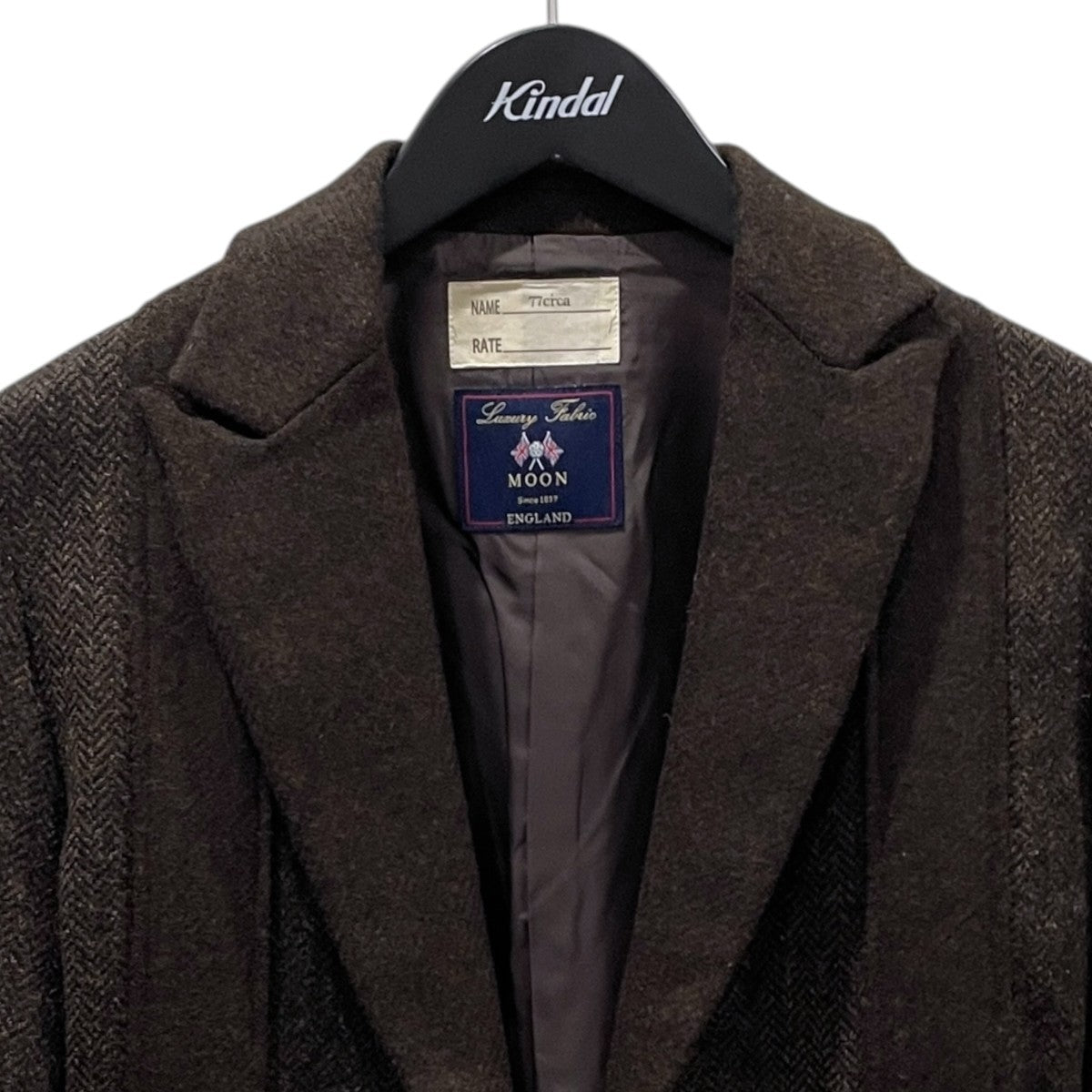 77circa×FREAK’S STORE 19AW ムーンツイードジャケット MOON TWEED JACKET 1933559 古着・中古-3枚目のアイテム画像