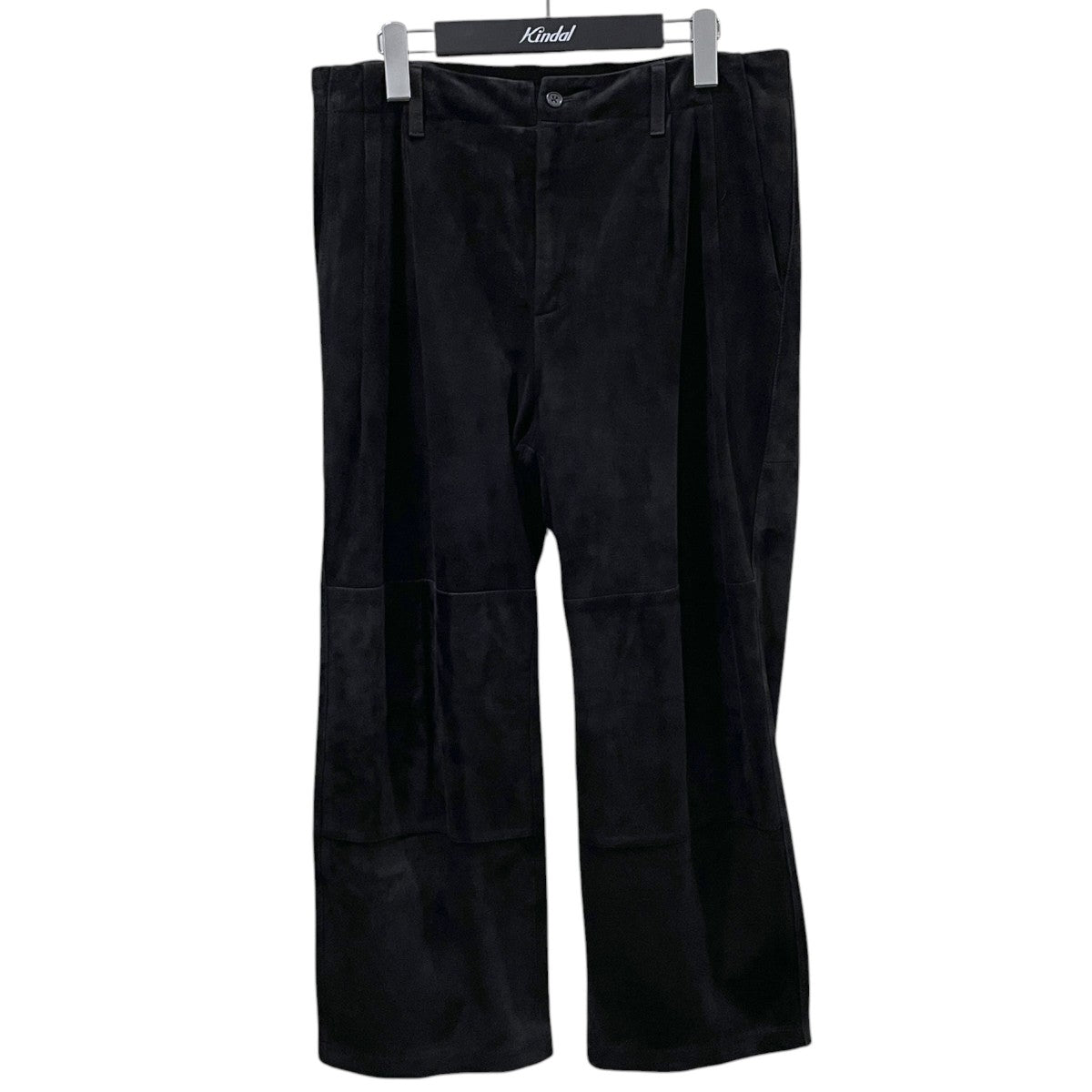 22AW シープスエードパンツ 22AW DURABLE DOUBLE KNEE 2TUCK SLACKS ドゥラブル ダブルニー ツータック スラックス PT-04-SUEDE