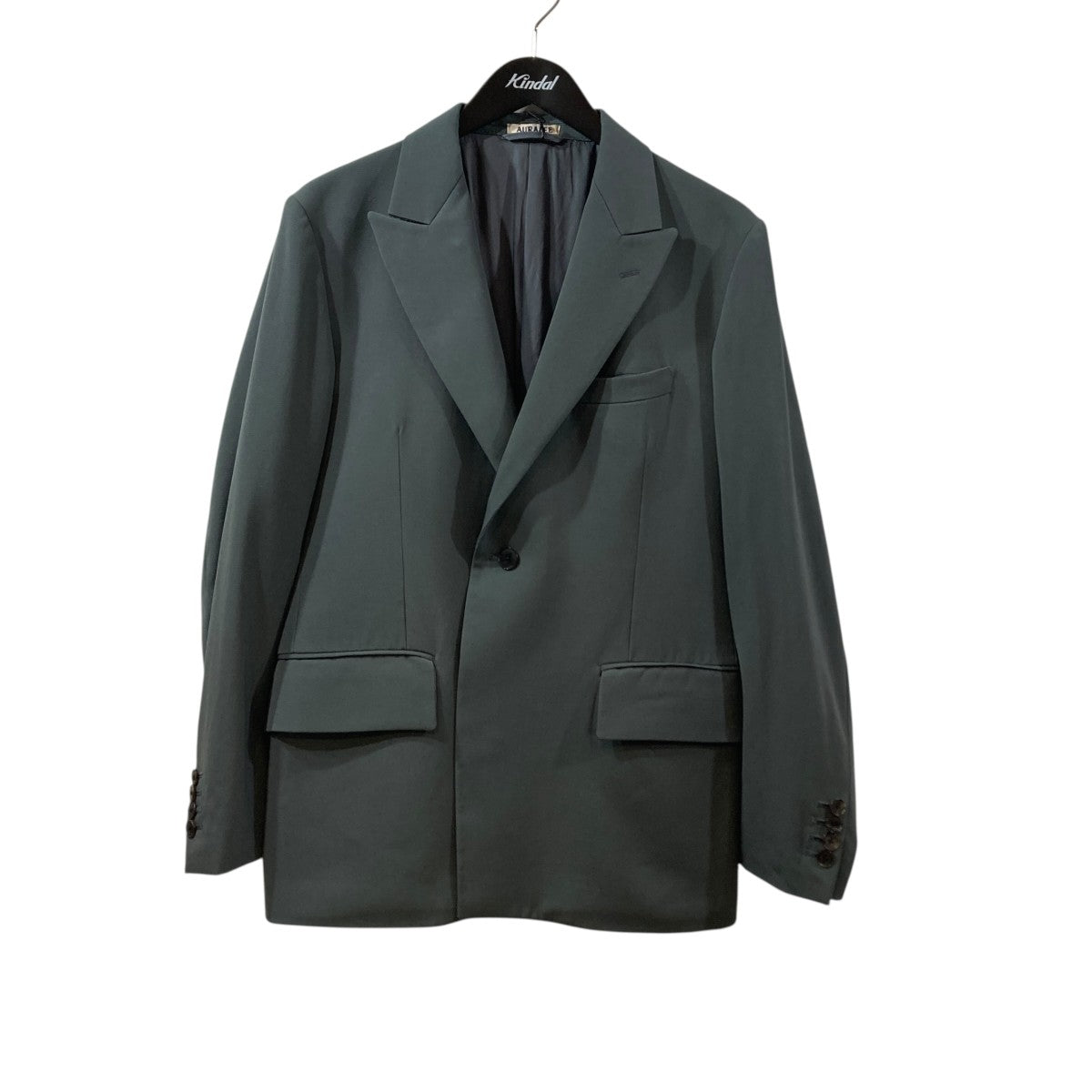 AURALEE LIGHT WOOL MAX GABARDINE JACKETテーラードジャケットA22SJ01MG