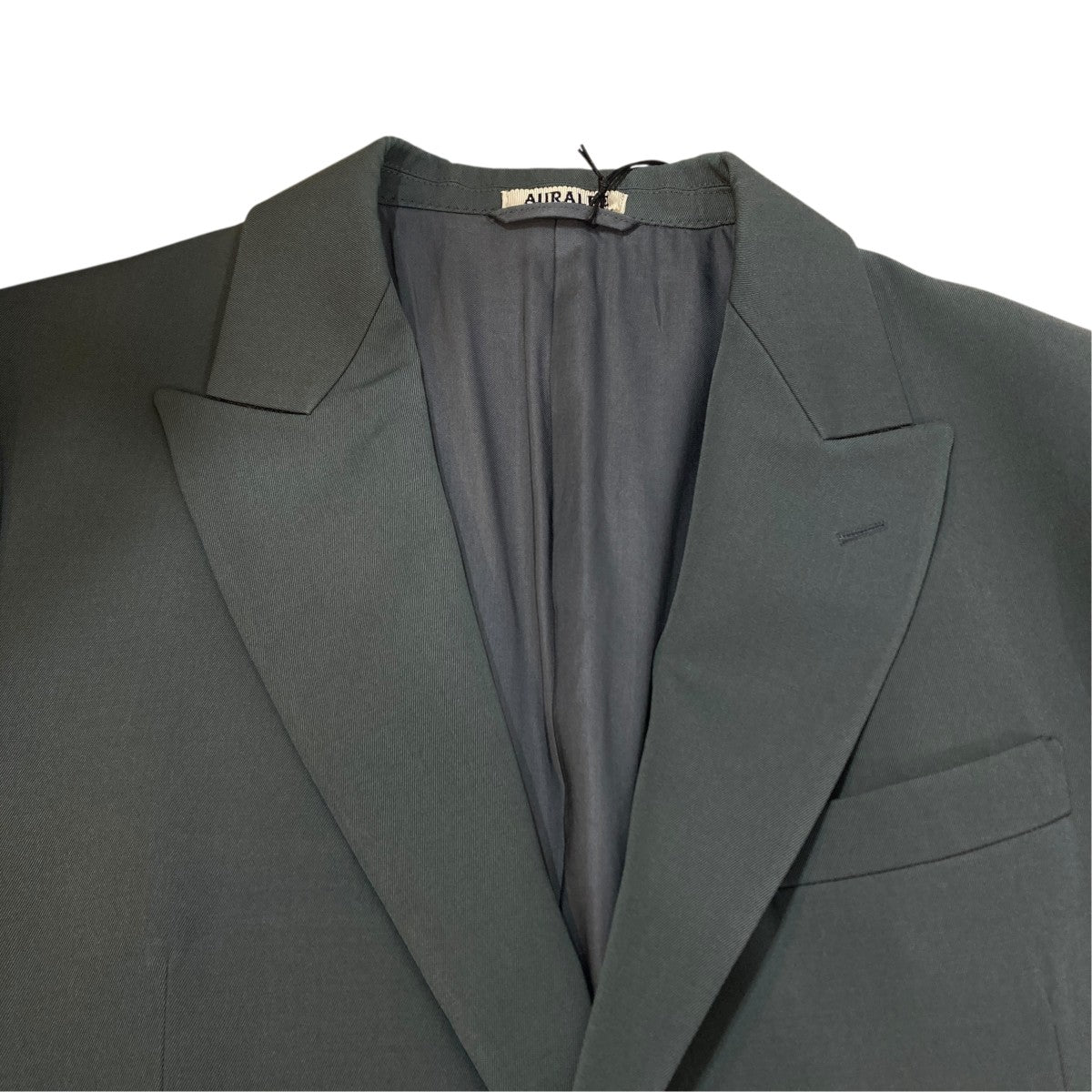 AURALEE LIGHT WOOL MAX GABARDINE JACKETテーラードジャケットA22SJ01MG