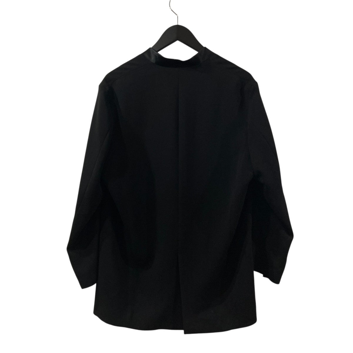 ◾️アパルトモン Lisiere ツイードジャケット 38 ブラック ノーカラー Lisiere L'Appartement(アパルトモン) No Collar Relax Jacketノー