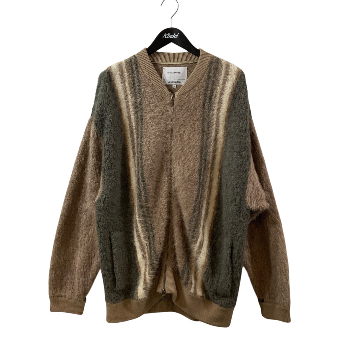 THE INOUE BROTHERS suri bomber jacketドライバーズニット 古着・中古-1枚目のアイテム画像