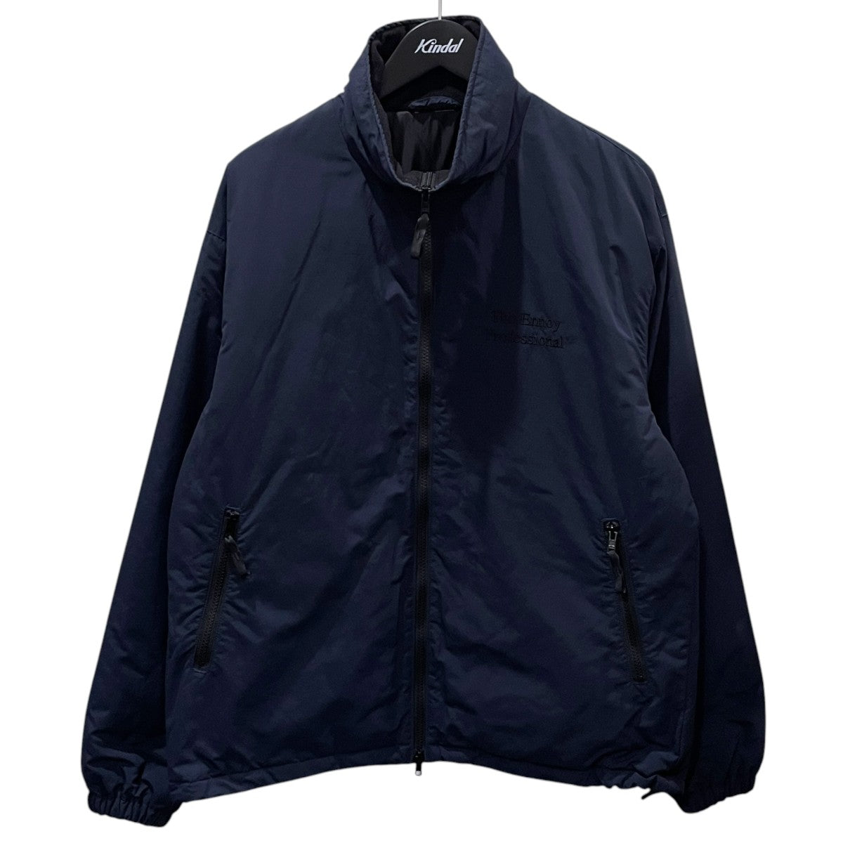 ENNOY 23AW ジップアップ中綿ジャケット NYLON PADDED JACKET ナイロンパデッドジャケット AW23BRENJK03LP 古着・中古-1枚目のアイテム画像