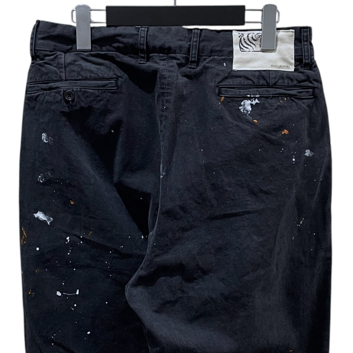 anachronorm×SOULGOODS ペイント加工チノパンツ PAINTED CHINO TROUSERS ペイントチノトラウザーズ 81868050535 古着・中古-4枚目のアイテム画像