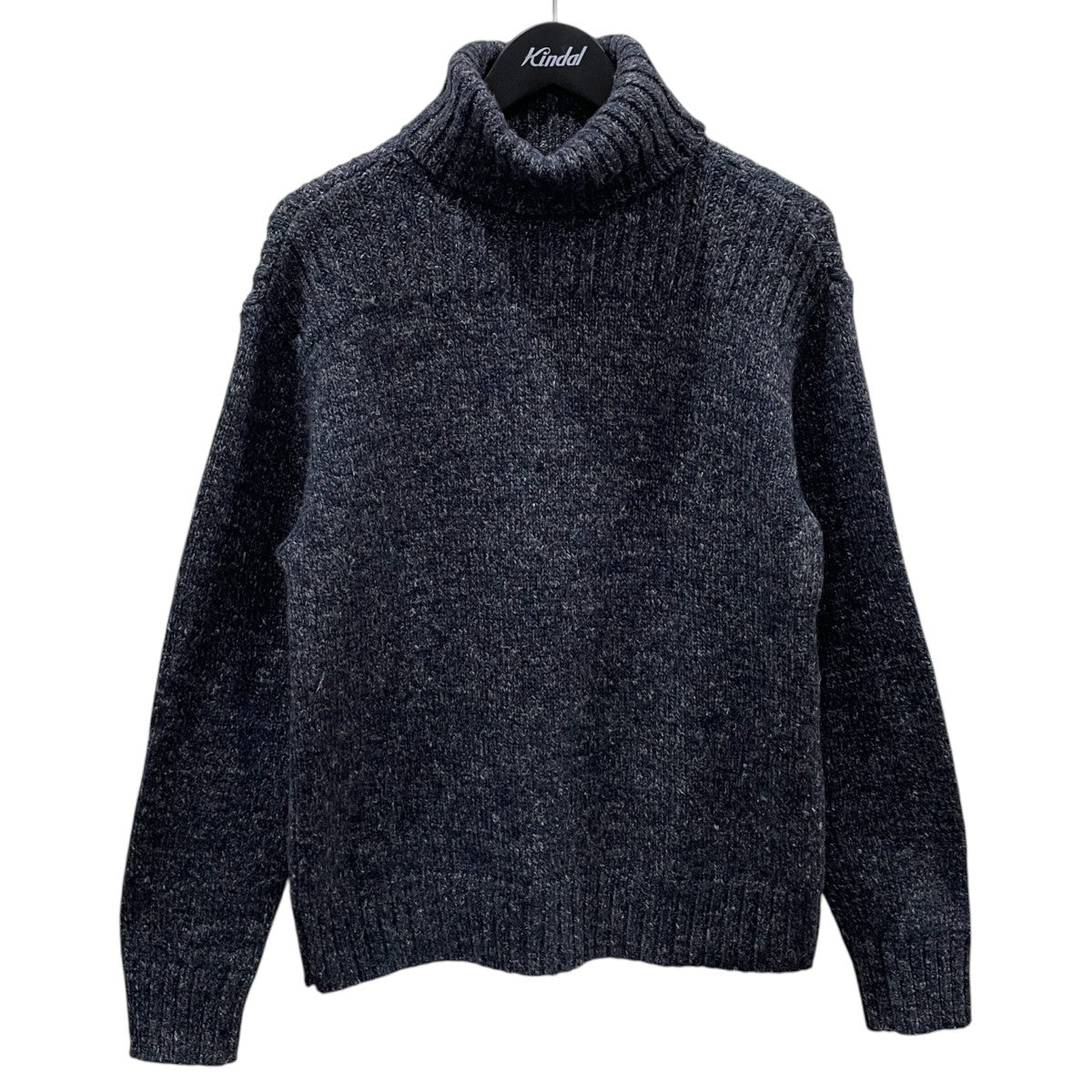RRL タートルネックニットセーター Marl Wool-Blend Rollneck Sweater マールウールブレンドロールネックセーター 782840973001 古着・中古-1枚目のアイテム画像