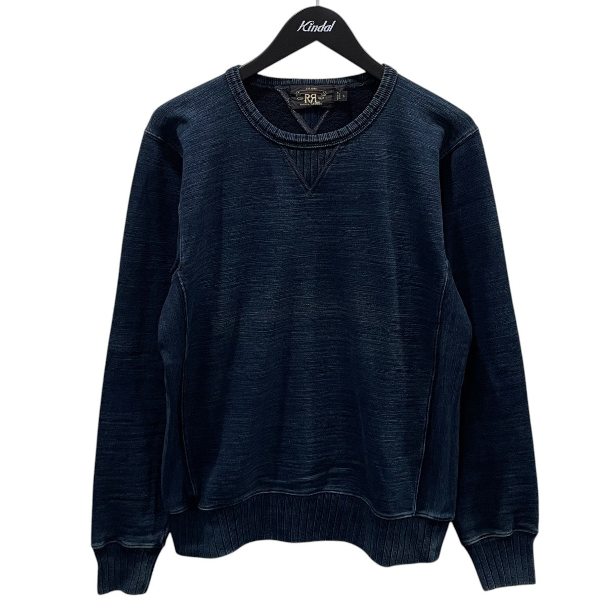 スウェットトレーナー Indigo Crewneck Sweatshirt インディゴクルーネックスウェットシャツ 4700114919