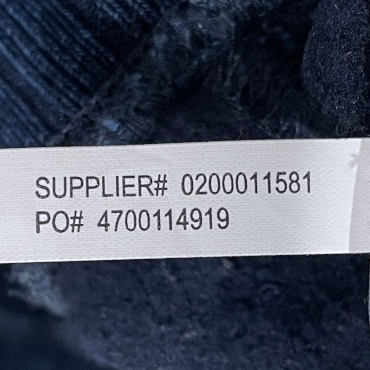 スウェットトレーナー Indigo Crewneck Sweatshirt インディゴクルーネックスウェットシャツ 4700114919